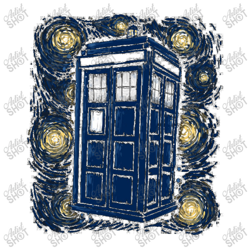 Starry Night Tardis Bomber Jacket by pusyaque-podcast | Artistshot