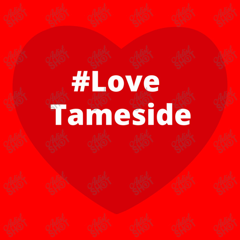 Love Tameside, Hashtag Heart, Love Tameside Bomber Jacket by chillinxs | Artistshot