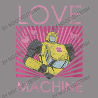 Transformers Bumblebee Valentines Day Love Machine V-neck Flat Bill Snapback Cap | Artistshot