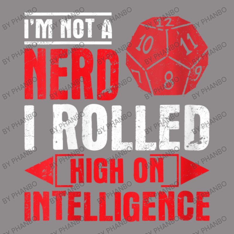 Im Not A Nerd I Rolled High On Intelligence Rpg Dungeon Vneck Flat Bill Snapback Cap by PhanBo | Artistshot