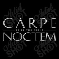 Latin Quote Carpe Noctem Seize The Night Flat Bill Snapback Cap | Artistshot