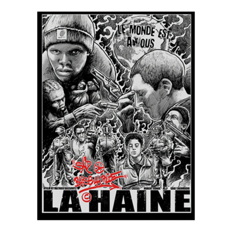 La Haine Police Acab Urban French Film Urban Debie Paper Bag - 10 X 5 X 13 | Artistshot