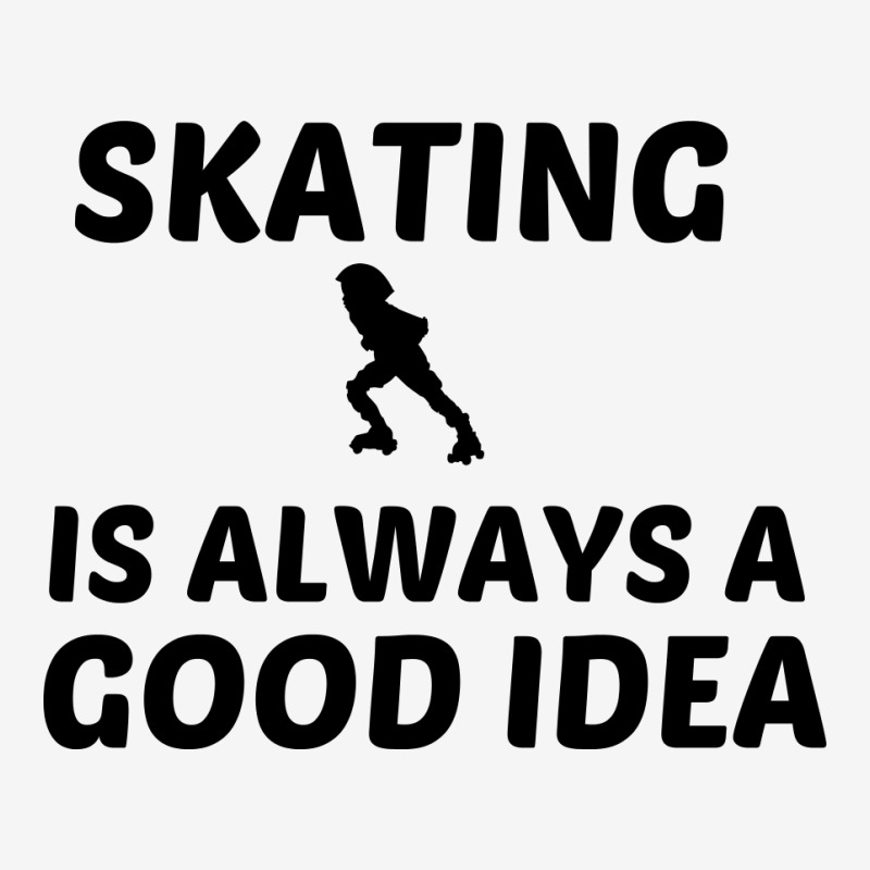 Skating Is Always A Good Idea Round Patch | Artistshot