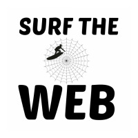 Surf The Web Zipper Hoodie | Artistshot