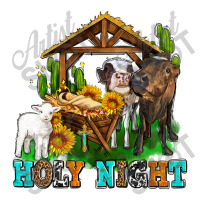 Holy Nıght Cows And Sunflowers Double Wine Paper Bag - 6 1/2 X 3 1/2 X 12 3/8 | Artistshot