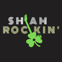 Day T  Shirt Sham Rocking Guitar Shamrock Saint Patrick's Day T  Shirt T-shirt | Artistshot