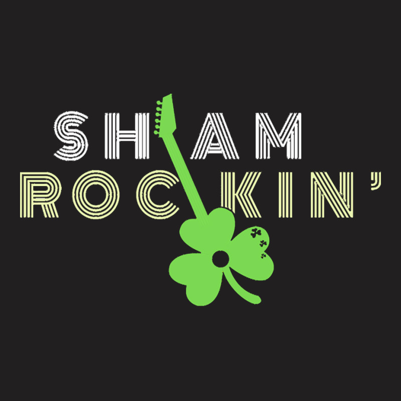 Day T  Shirt Sham Rocking Guitar Shamrock Saint Patrick's Day T  Shirt T-shirt | Artistshot