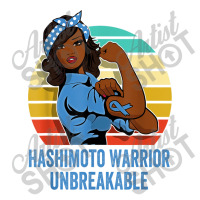 Hashimoto's Disease Warrior Shirt Unbreakable Queen Paper Bag - 16 X 6 X 19 1/4 | Artistshot