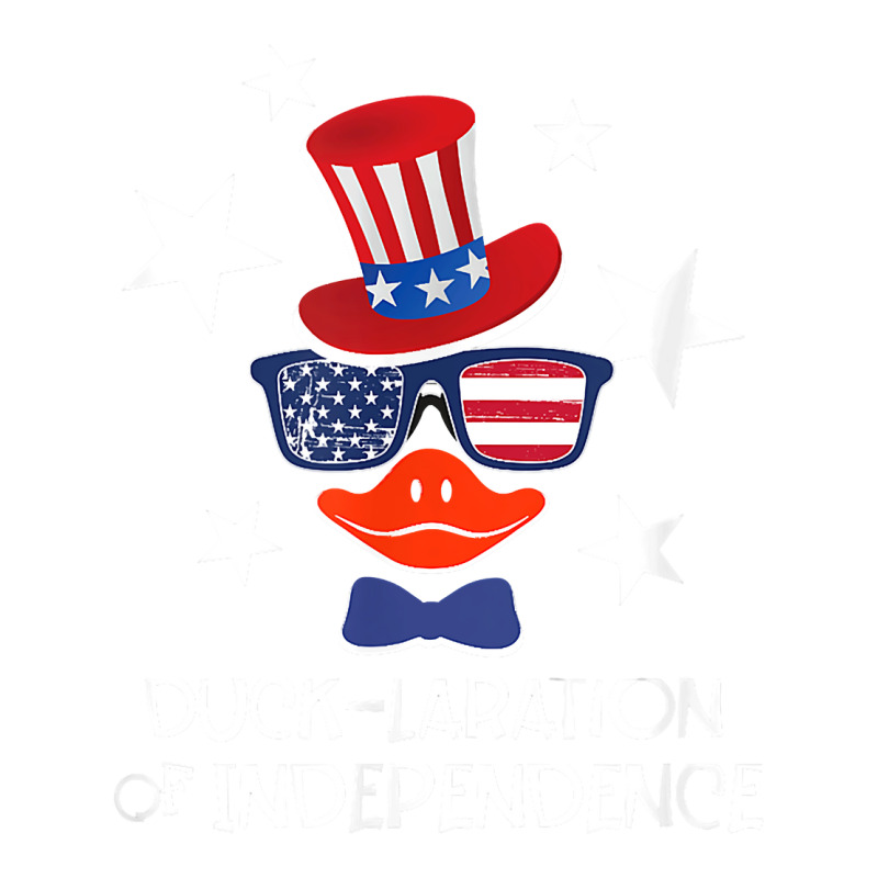 Funny Duck Lover 4th Of July Patriotic Pun Tops Men Kids Boy Take Out Paper Bag - 14 X 10 X 15 1/2 | Artistshot