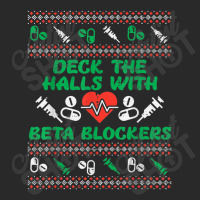 Deck Halls With Beta Blockers Funny Nurse Christmas Xmas Pjs Toddler T-shirt | Artistshot