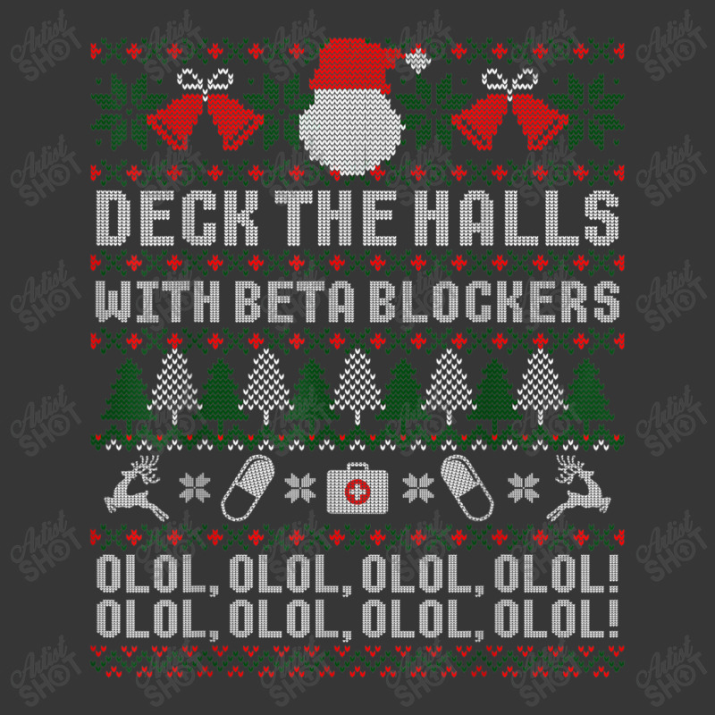 Deck The Halls Beta Blockers Nurse Christmas Ugly Sweater Toddler Hoodie by Yuh2105 | Artistshot