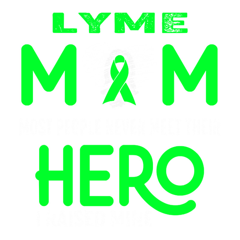 Lyme Mom Most People Never Meet Their Hero I Raised Mine (2) Wine Paper Bag - 5 1/2 X 3 1/4 X 13 | Artistshot