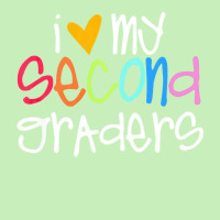 2nd Grade Teacher Shirts I Love My Second Graders Urban Heavy T-shirt | Artistshot