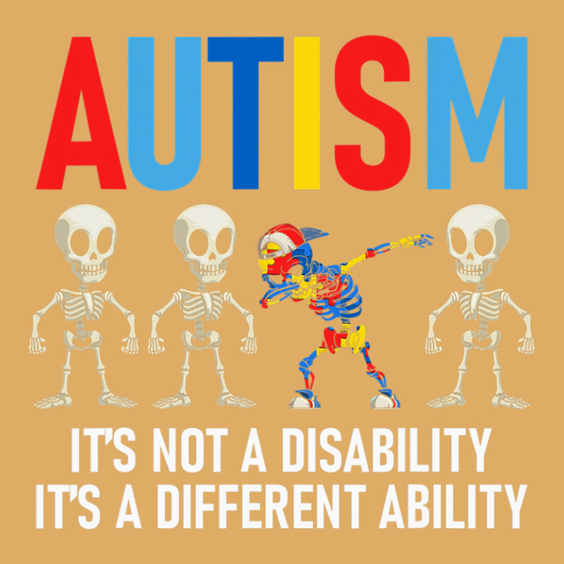 Dabbing Skeleton Not A Disability Autism Awareness Urban Heavy T-shirt by LindsayYuha | Artistshot