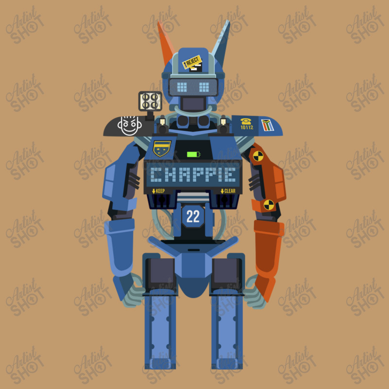 Chappie Flat Fanart Urban Heavy T-shirt | Artistshot