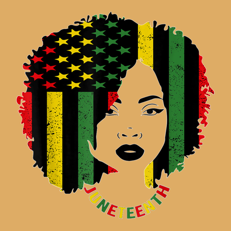 Juneteenth Black Women Flag History African American 1865 T Shirt Urban Heavy T-shirt | Artistshot