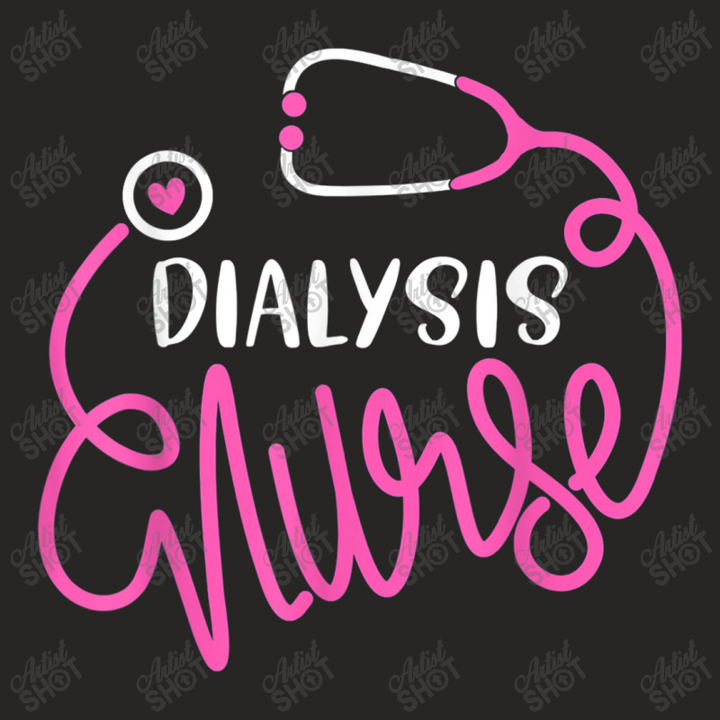 Dialysis Nurse Funny Nephrology Nursing Department Nurse Ladies Fitted T-Shirt by Yuh2105 | Artistshot