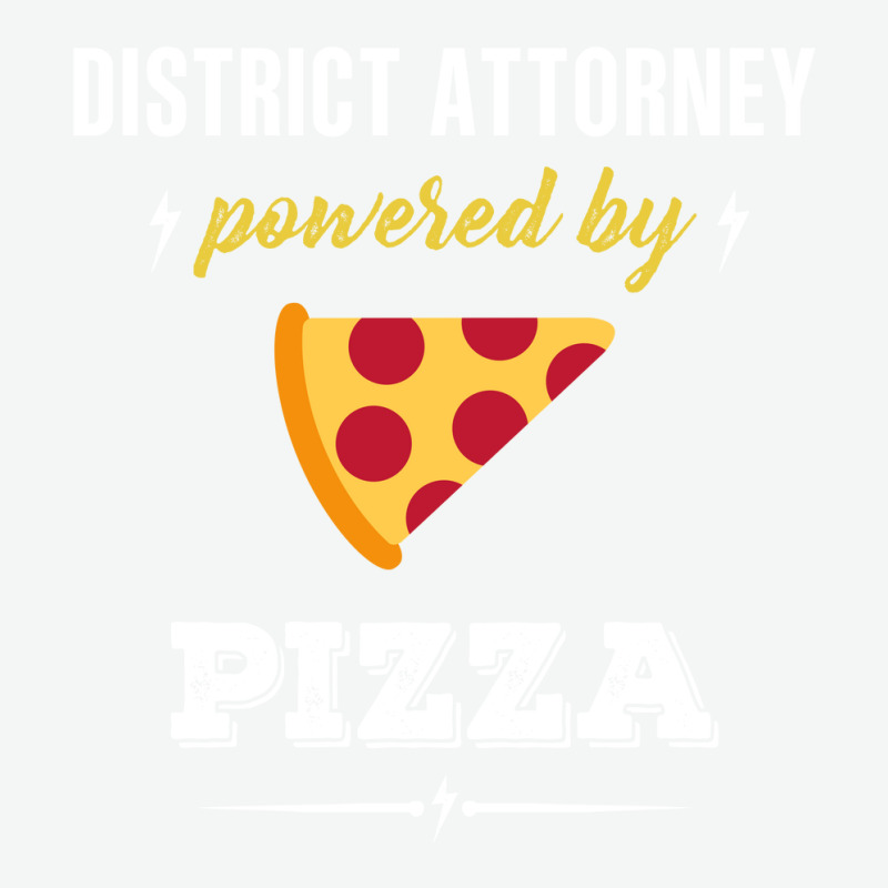 District Attorney Powered By Pizza Funny Gift Urban Pullover Hoodie by jerinikolasa | Artistshot