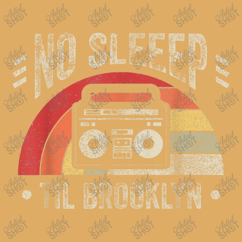 Retro No Sleep Til Brooklyn Old School Portable Stereo Urban Pullover Hoodie | Artistshot