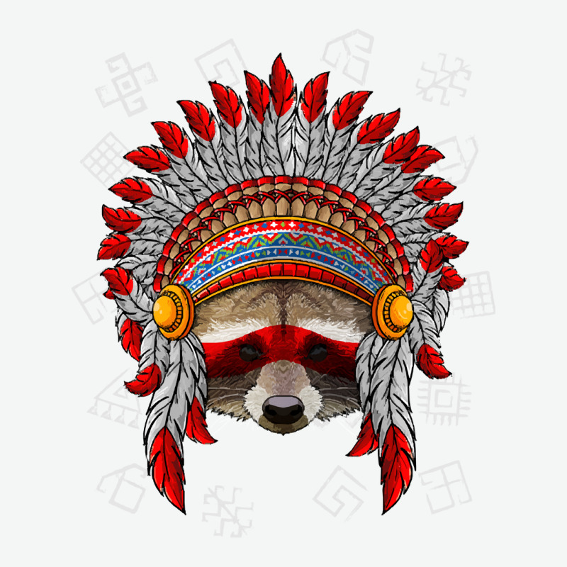 Indigenous Raccoon T Shirt Indigenous Raccoon Native American Indian