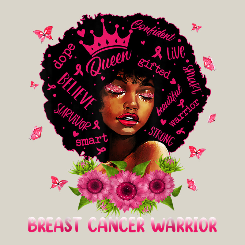 Black Women Black Queen Breast Cancer Warrior Pink Ribbon T Shirt Leatherette Tumbler | Artistshot