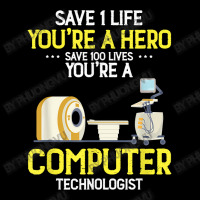 Live Saver Hero Xray Radiologic Computer Technologist Dad T Shirt Portrait Canvas Print | Artistshot