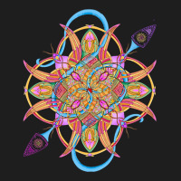 Mandala T  Shirt Tailed Mandala T  Shirt Classic T-shirt | Artistshot