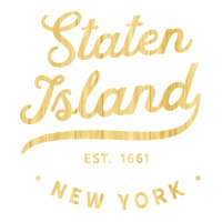 Classic Retro Vintage Staten Island Woodgrain Nyc Usa Casual Long Slee Bomber Jacket | Artistshot