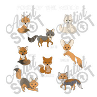 Foxes Of The World Funny Fox Animals Educational Bomber Jacket | Artistshot