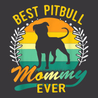 Retro Vintage Best Pitbull Mommy Ever T Shirt Ladies Curvy T-shirt | Artistshot