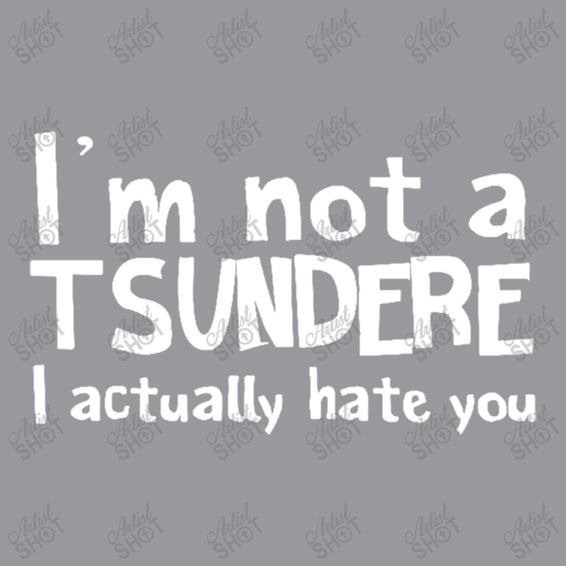 Im Not A Tsundere I Actually Hate You Adjustable Baseball Cap by Gretchen Minnis | Artistshot