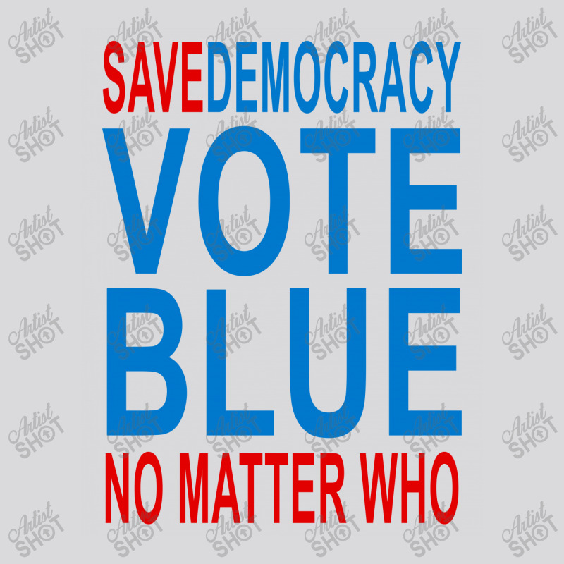 Save Democracy Vote Blue No Matter Who Women's Triblend Scoop T-shirt | Artistshot