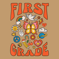 First Grade Teacher Retro Groovy 1st Grade Teacher Teams T Shirt Urban Heavy T-shirt | Artistshot