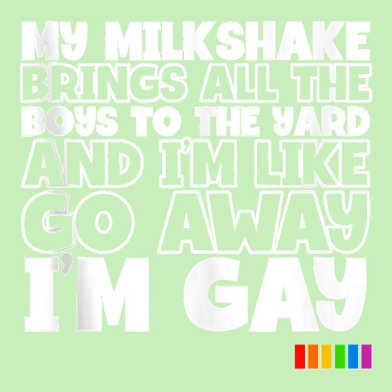 My Milkshake Brings All The Boys Lgbt Pride Month Tank Top Urban Heavy T-shirt by CharlesLCross | Artistshot