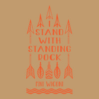 I Stand With Standing Rock, Say No To Dakota Pipeline T-shirt Urban Heavy T-shirt | Artistshot