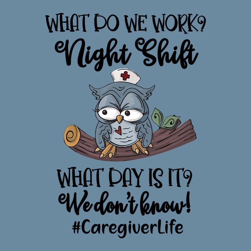 Night Shift Caregiver T Shirt Urban Heavy T-shirt | Artistshot