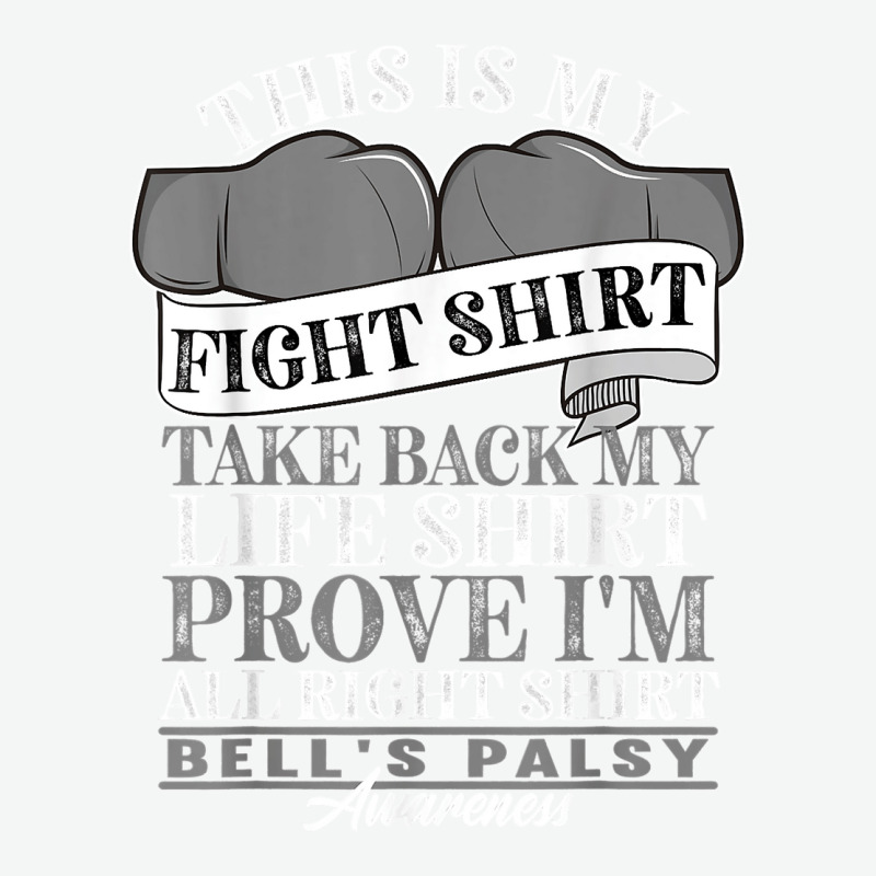 Fight Shirt I Facial Muscles Paralysis I Bells Palsy T Shirt Urban Heavy T-shirt by CharlesLCross | Artistshot