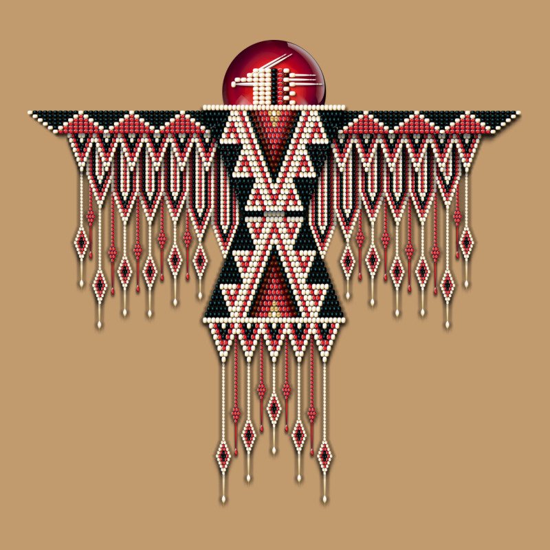 Red Native American Southwest-style Thunderbird T-shirt Urban Heavy T-shirt | Artistshot