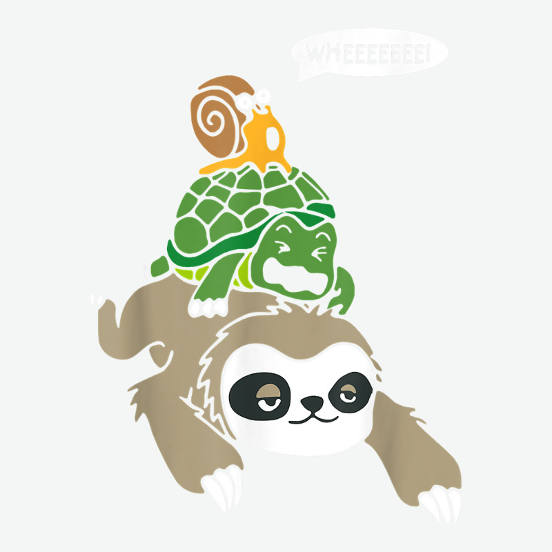 Sloth Turtle Snail Piggyback T Shirt Animal Running Wild Tee Urban Pullover Hoodie by aryanahjerich | Artistshot