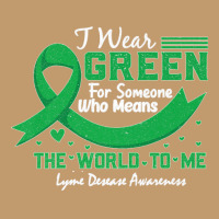 Funny Infectious Awareness Ribbon Green Lyme Disease Warrior Premium Urban Pullover Hoodie | Artistshot