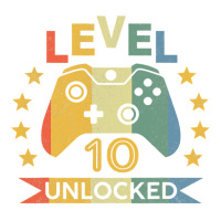 Level 10 Unlocked Shirt Video Game Birthday Gift Boys T Shirt Bomber Jacket | Artistshot