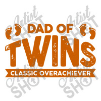 Dad Of Twins Classic Overachiever Bomber Jacket | Artistshot