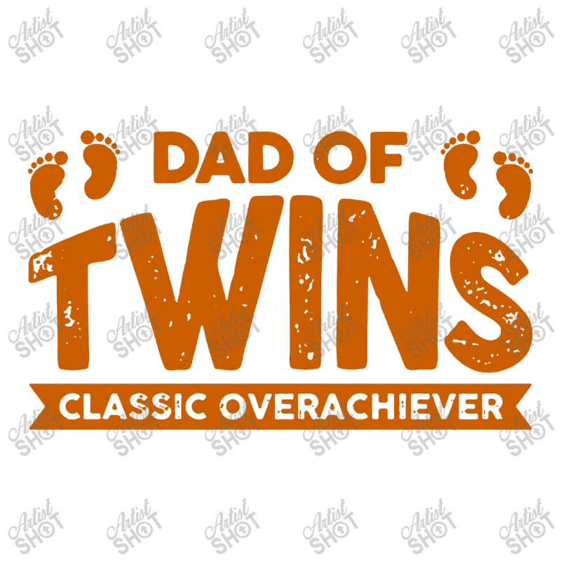 Dad Of Twins Classic Overachiever Bomber Jacket | Artistshot