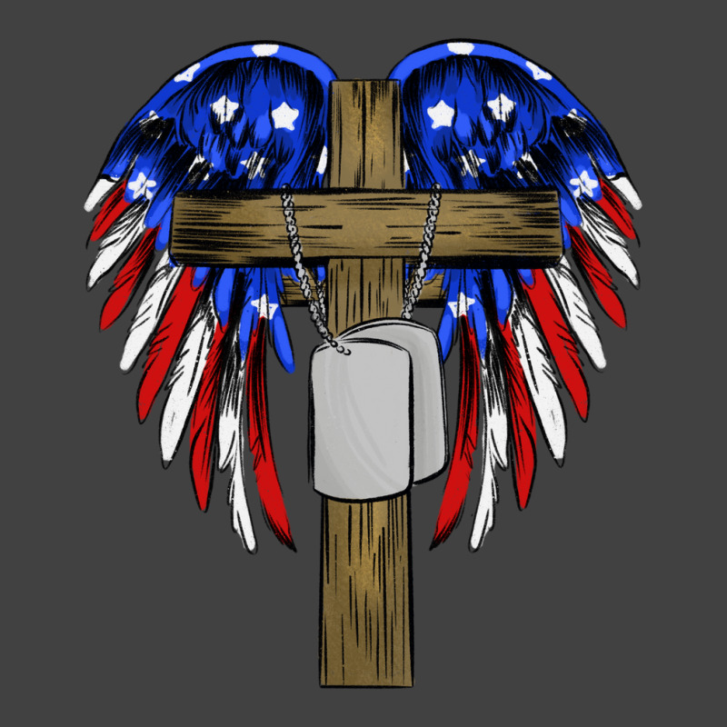 American Soldier Cross Vintage T-shirt | Artistshot