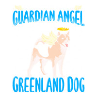 Greenland Dog T  Shirt Greenland Dog With Guardian Angel T  Shirt Bomber Jacket | Artistshot