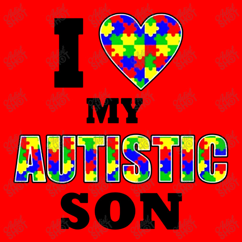 I Love My Autistic Son Autism Bomber Jacket | Artistshot