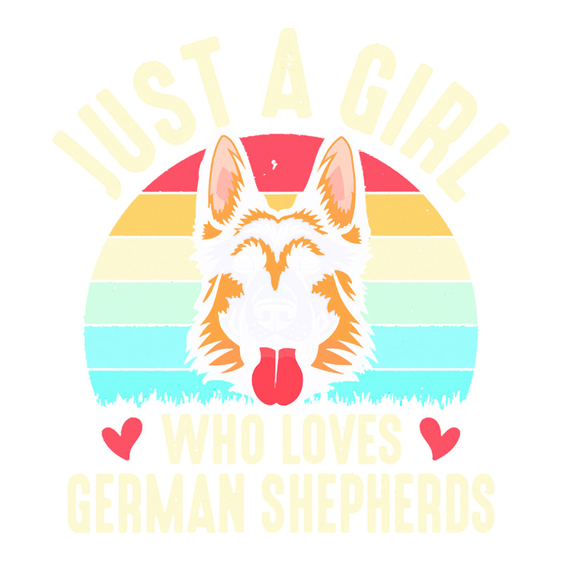 German Shepherd T  Shirt Just A Girl Who Loves German Shepherds T  Shi Bomber Jacket by hiram84349 | Artistshot