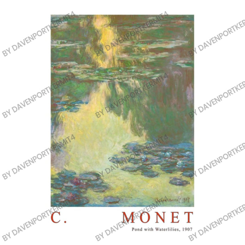 Claude Monet Waterlilies 1907 Bomber Jacket by davenportkermit4 | Artistshot