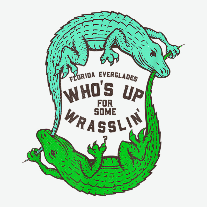 Up For Some Wrasslin' Funny Alligators Urban Heavy T-shirt | Artistshot