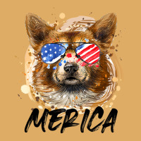 Corgi Dog 4th Of July Merica Men Women Usa American Flag 434 Welsh Cor Urban Heavy T-shirt | Artistshot